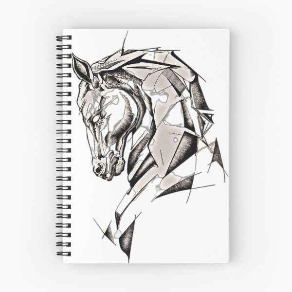 Aperçu de l'œuvre Élégance équine gracieuse : oeuvre majestueuse de chevaux créée et vendue par Epic Design Trix.