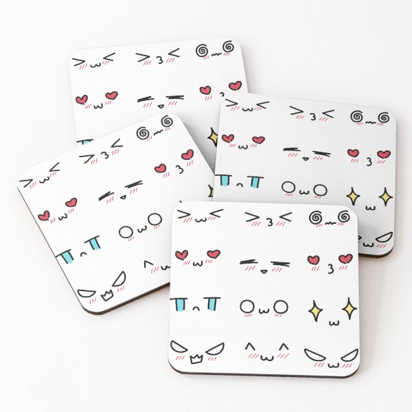 Item preview, Kawaii and colorful japanese emoticons designed and sold by NaneartMagical.