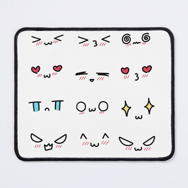 Item preview, Kawaii and colorful japanese emoticons designed and sold by NaneartMagical.