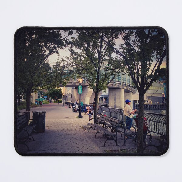Item preview, East River Sunset Yorkville Manhattan NYC designed and sold by eleonoraingrid.