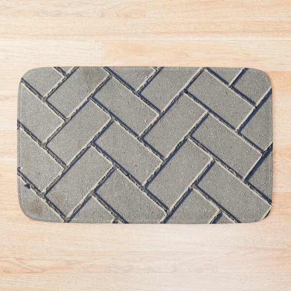 Item preview, I'm boring: Gray pavement tiles in sunlight, as mundane as it comes  designed and sold by tshuki.