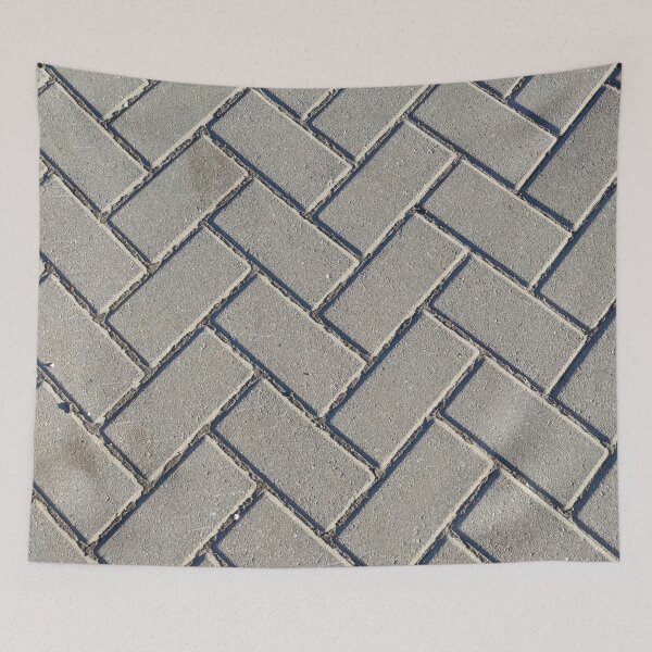 Item preview, I'm boring: Gray pavement tiles in sunlight, as mundane as it comes  designed and sold by tshuki.