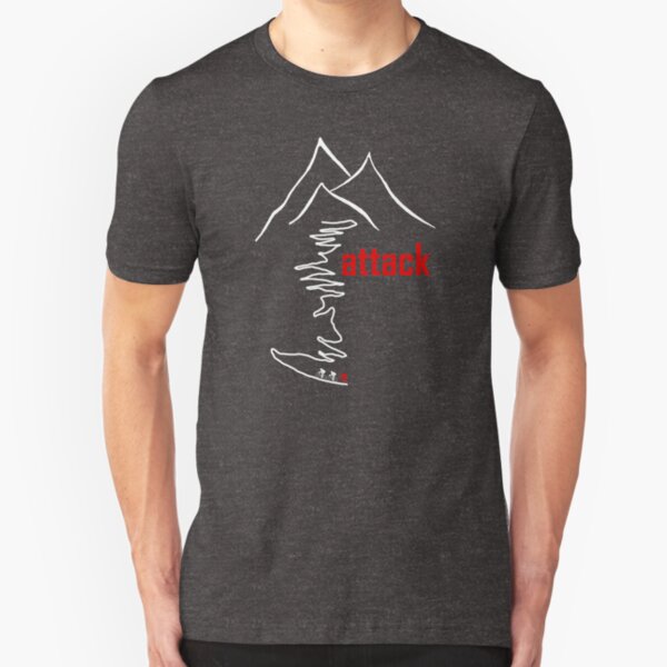 Cycling Climb, Attack Slim Fit T-Shirt