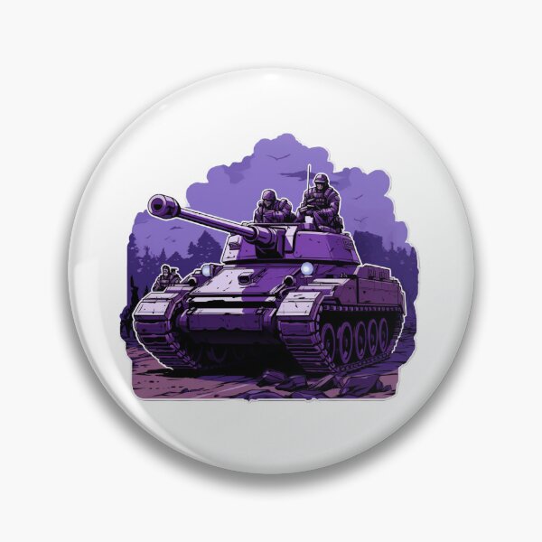 Item preview, Purple Military Tank designed and sold by TheTactical.