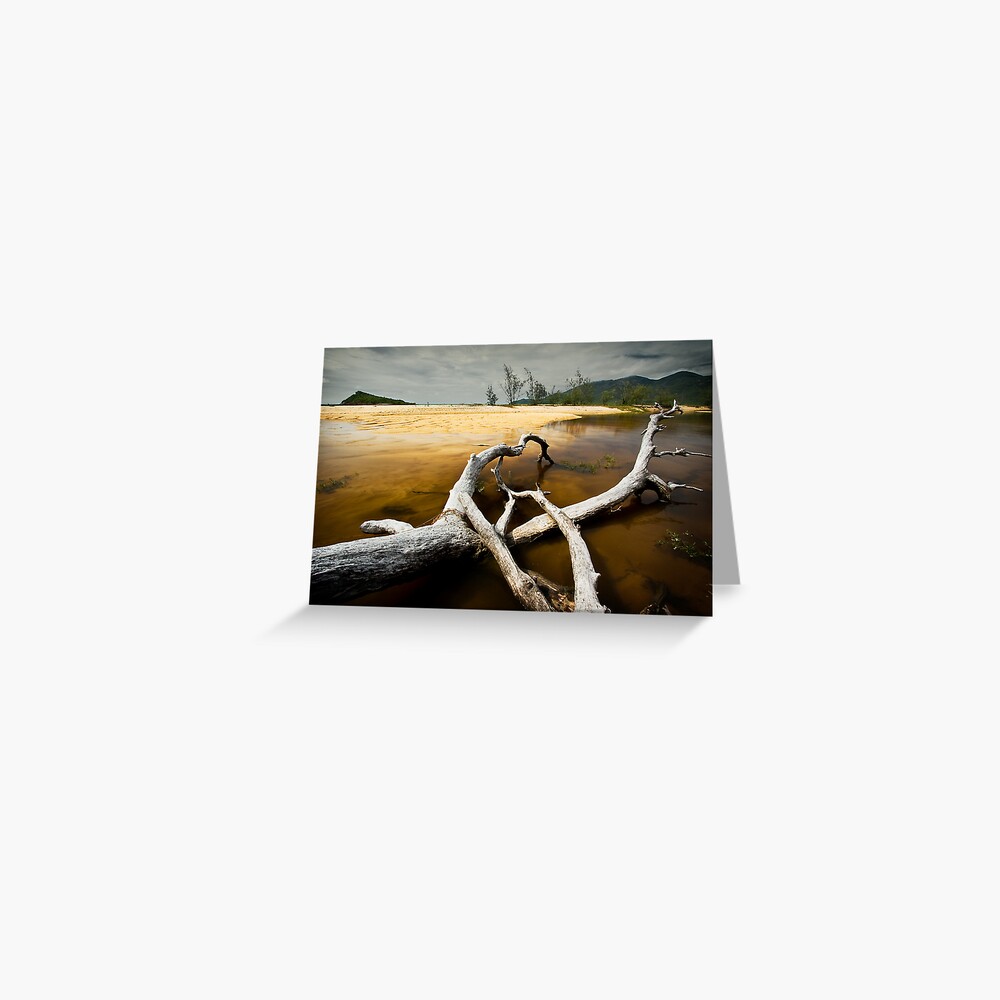 Fallen Greeting Card