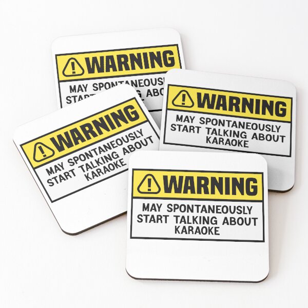 Item preview, May Spontaneously Start Talking About Karaoke designed and sold by  OKINTA.