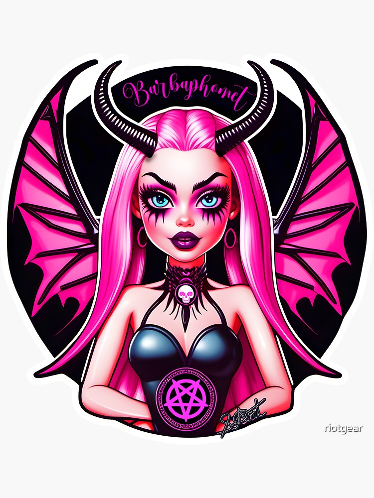 Barbie Baphomet Merch Gifts for Sale Redbubble