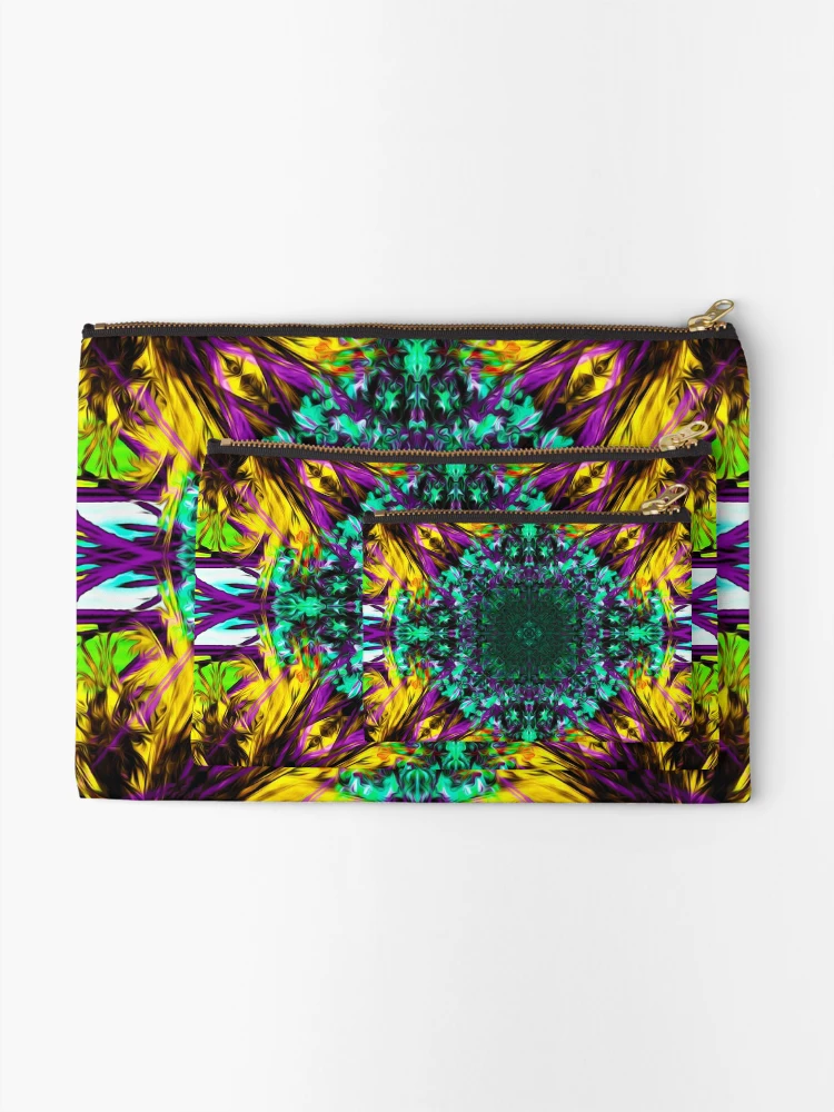 Thumbnail 2 of 4, Zipper Pouch, Headbanger designed and sold by Elizabeth Austin-Craig.