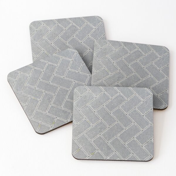 Item preview, I'm boring: Gray mundane pavement tile pattern  designed and sold by tshuki.