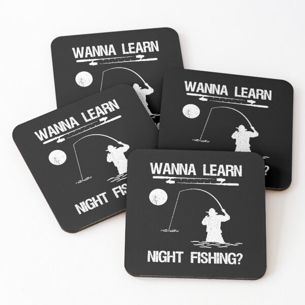 Item preview, Wanna Learn Night Fishing designed and sold by ZoraMcalister.