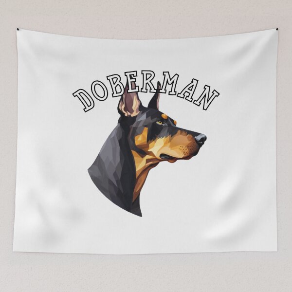 Item preview, natural ear Doberman designed and sold by Tee Studio.