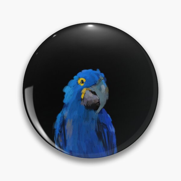 Item preview, Hyacinth macaw Illustration designed and sold by chinibrenes.