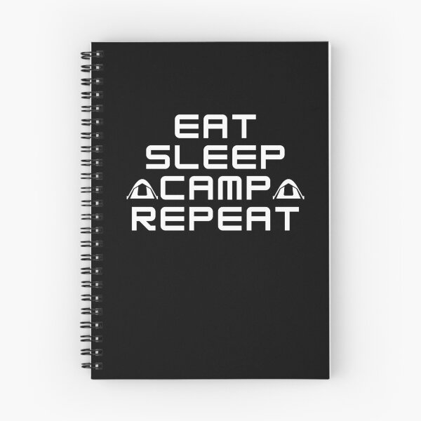 Item preview, EAT SLEEP CAMP REPEAT designed and sold by darshants.