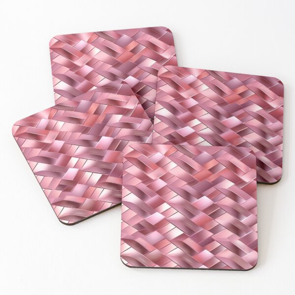 Item preview, Luminous Pink Opulence: 3D Seamless Metallic Texture designed and sold by aweartome.