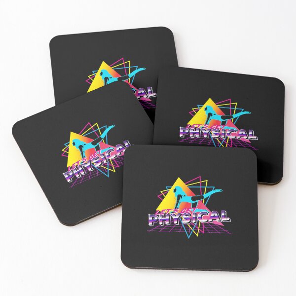Item preview, Let's Get Physical Workout Gym Totally Retro 80's   designed and sold by RosemarSchiller.