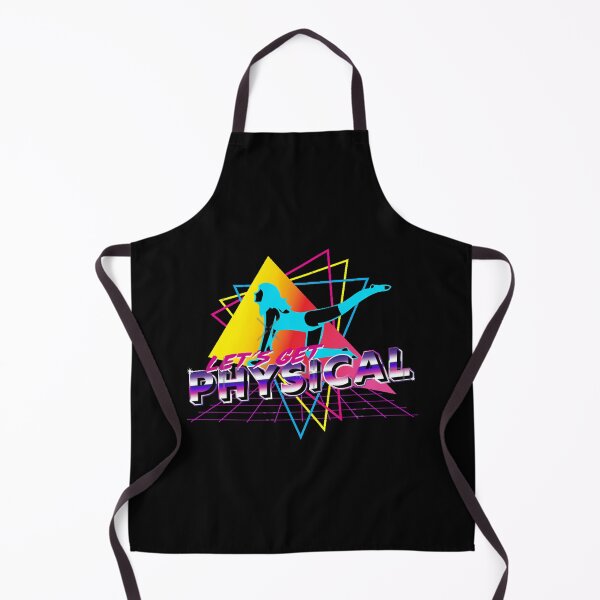 Item preview, Let's Get Physical Workout Gym Totally Retro 80's   designed and sold by RosemarSchiller.