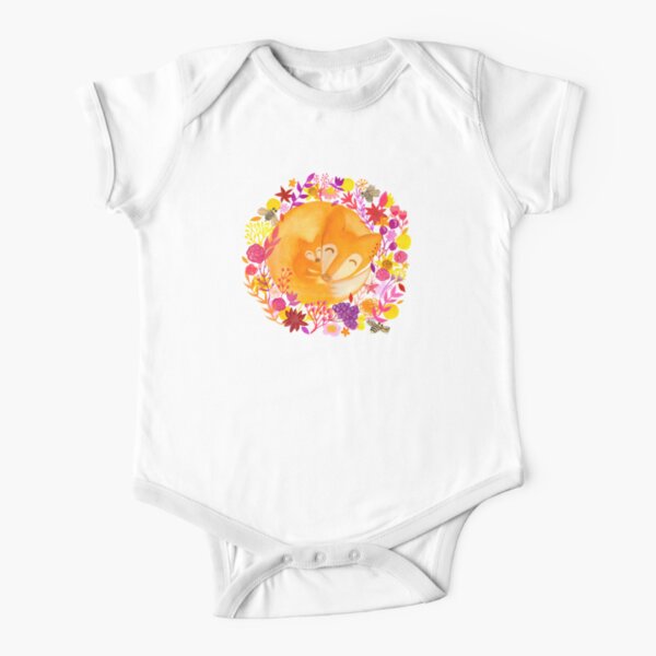 Harriet the Fox Short Sleeve Baby One-Piece
