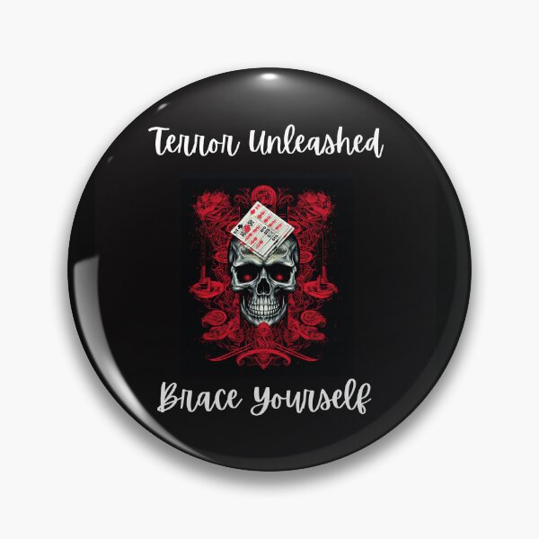 Item preview, Terror Unleash : Brace Yourself : Skull designed and sold by AsCreationss.
