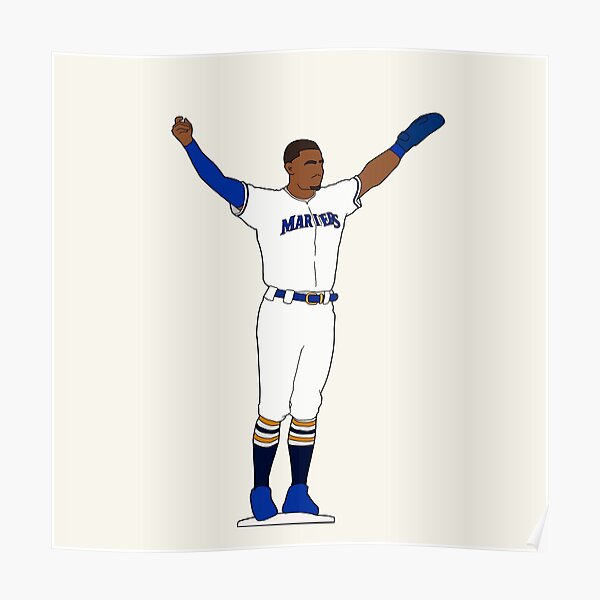 Center Fielder Julio Rodriguez Fashion Poster Canvas Art Poster And Wall  Art Picture Print Modern Family Bedroom Decor Posters 24x36inch(60x90cm)