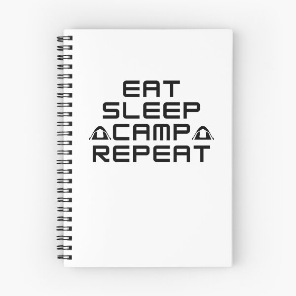 Item preview, EAT SLEEP CAMP REPEAT designed and sold by darshants.