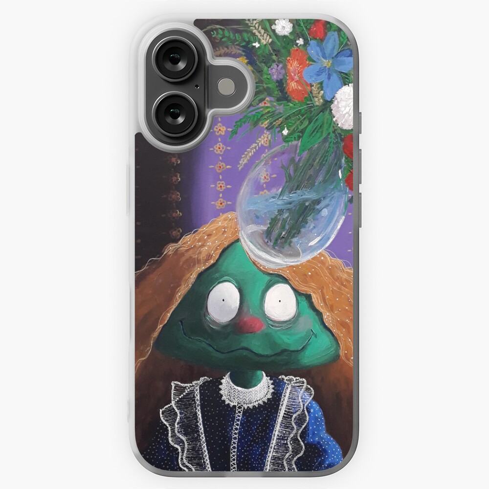 Aperçu de l'œuvre Coque souple iPhone créée et vendue par Modelaine.