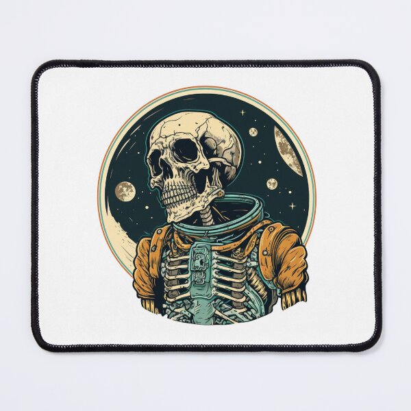 Item preview, Vintage Skull Astronaut Tee: Journey to the Cosmos designed and sold by Chonnakan.