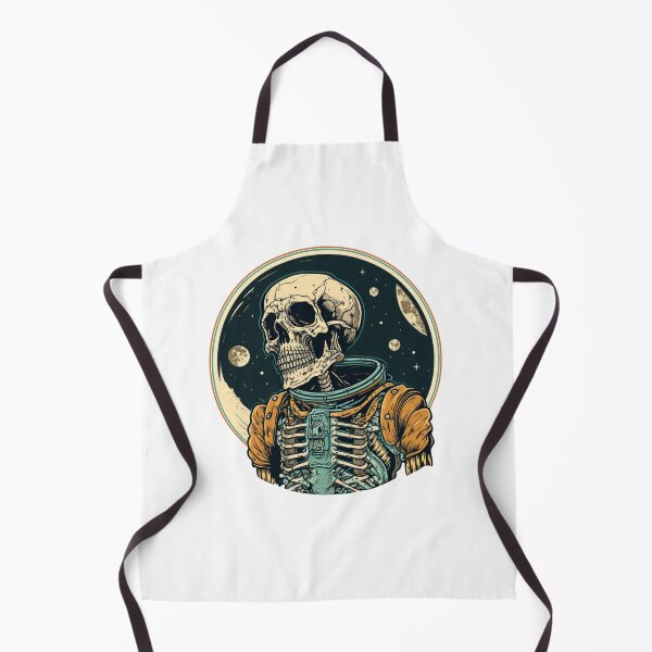 Item preview, Vintage Skull Astronaut Tee: Journey to the Cosmos designed and sold by Chonnakan.