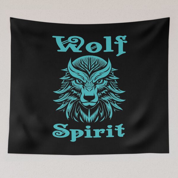 Item preview, Wolf Spirit Turquoise designed and sold by Soulemotion.