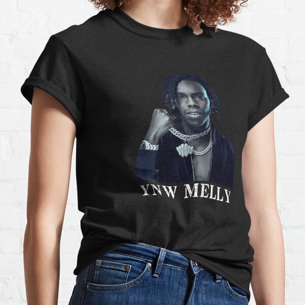  Y*N*W Rapper Melly Woman's Short Sleeved T-Shirt