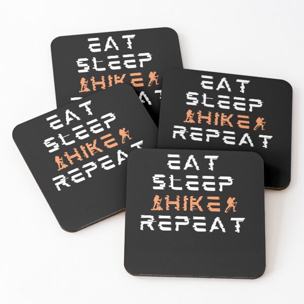 Item preview, EAT SLEEP HIKE REPEAT designed and sold by darshants.