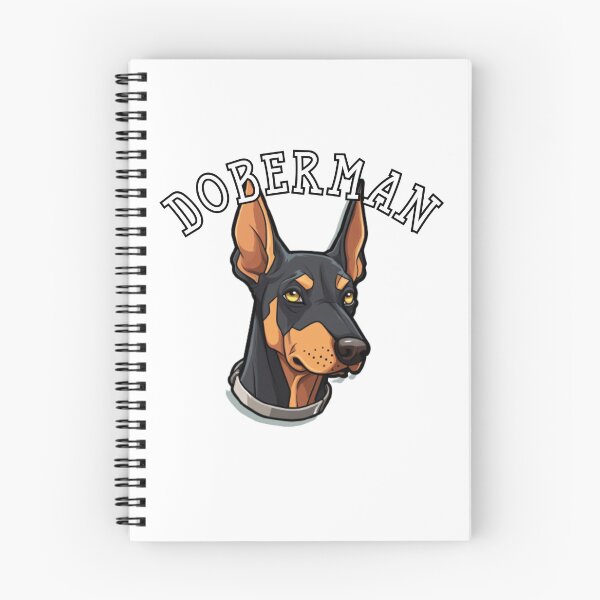 Item preview, natural ear Doberman designed and sold by Tee Studio.