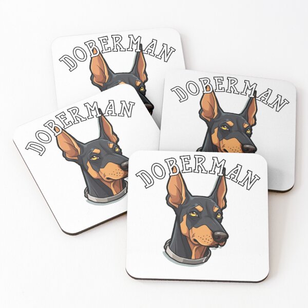 Item preview, natural ear Doberman designed and sold by Tee Studio.
