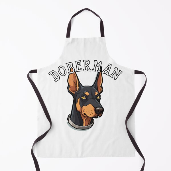 Item preview, natural ear Doberman designed and sold by Tee Studio.