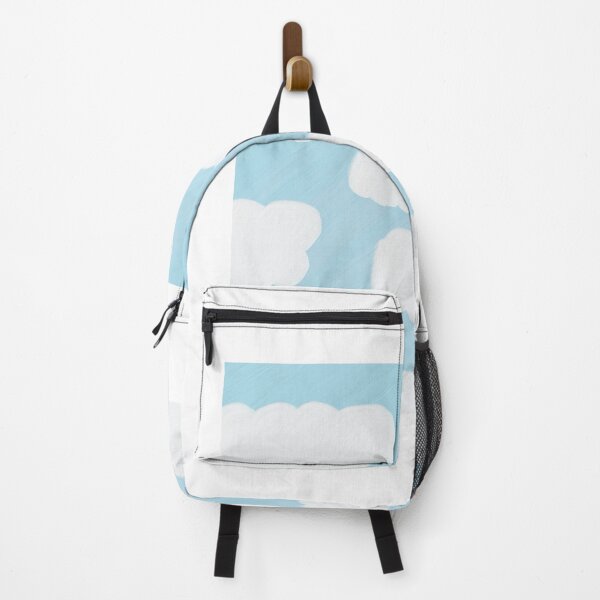 Item preview, blue sky background with white clouds designed and sold by Daisydesign29.