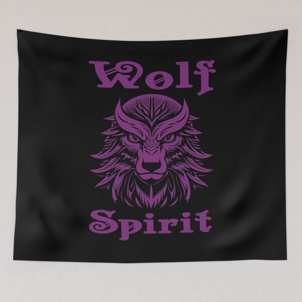 Item preview, Wolf Spirit Violet designed and sold by Soulemotion.