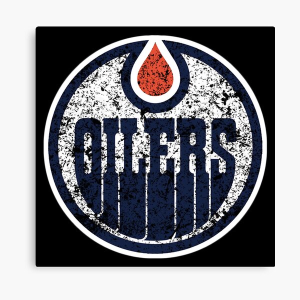 Oilers Drop cut out Poster for Sale by Dalebot