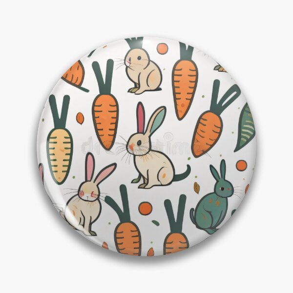 Item preview, a group of rabbits and carrots on a white background designed and sold by lovershirts.