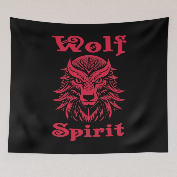 Item preview, Wolf Spirit Crimson designed and sold by Soulemotion.