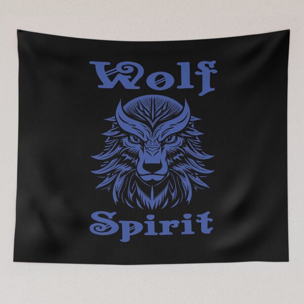 Item preview, Wolf Spirit Blue 2 designed and sold by Soulemotion.