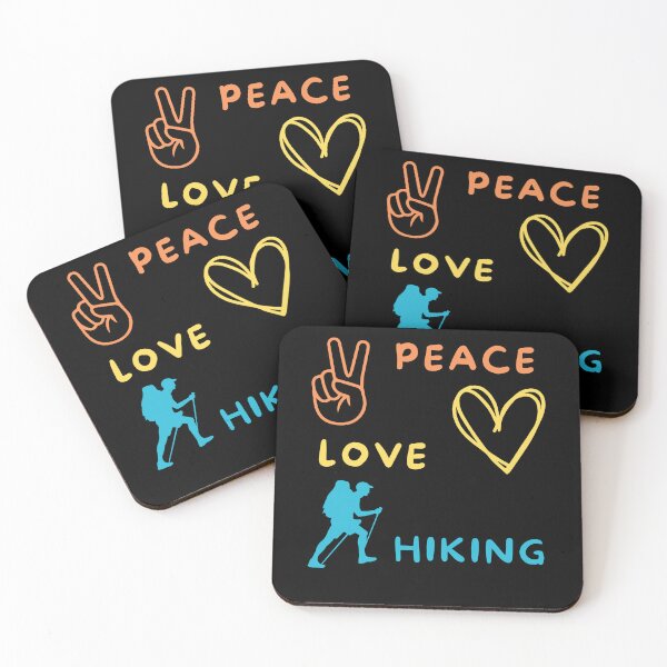 Item preview, PEACE LOVE HIKING designed and sold by darshants.