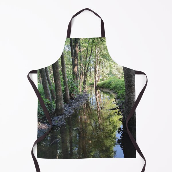 Item preview, Shady forest stream at morning designed and sold by tshuki.