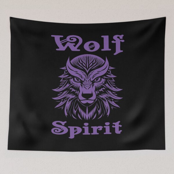 Item preview, Wolf Spirit Purple 2 designed and sold by Soulemotion.