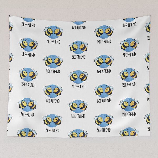 Item preview, Bee-Friend Funny Bug Bee Puns  designed and sold by punnybone.