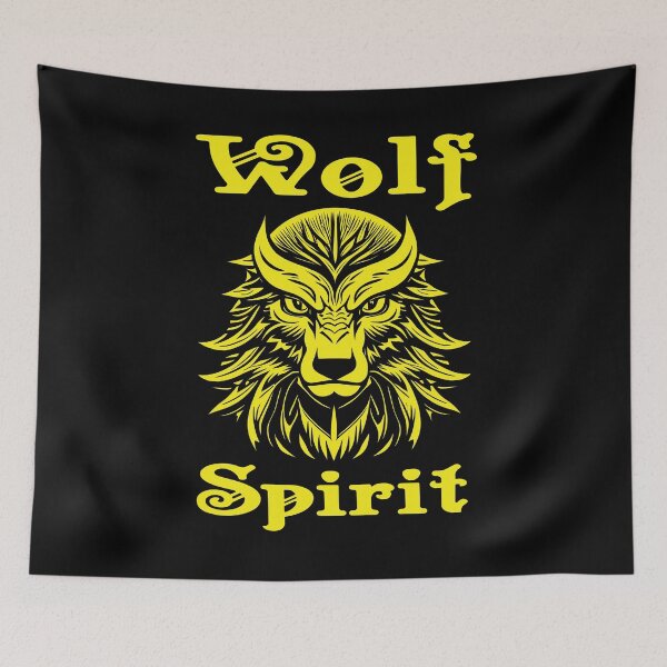 Item preview, Wolf Spirit Yellow 2 designed and sold by Soulemotion.