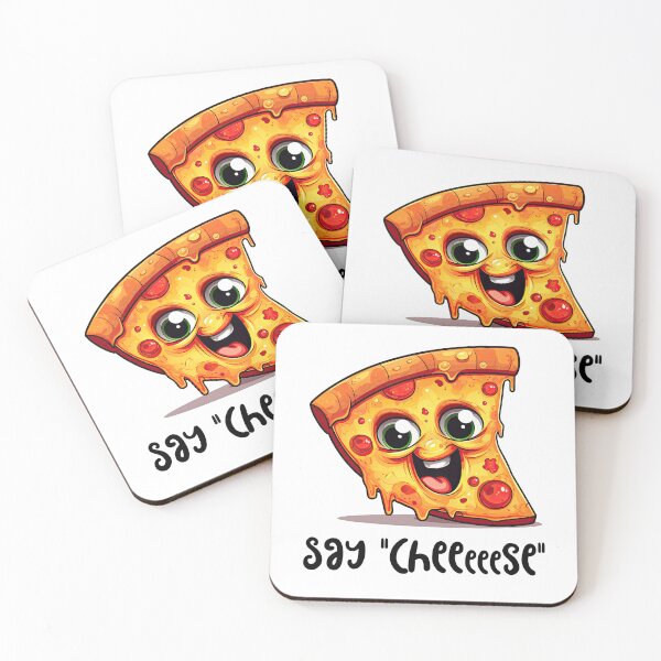 Item preview, Say Cheeeeese Cute Cheesy Pepperoni Pizza  designed and sold by Puristock.