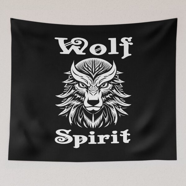 Item preview, Wolf Spirit White designed and sold by Soulemotion.