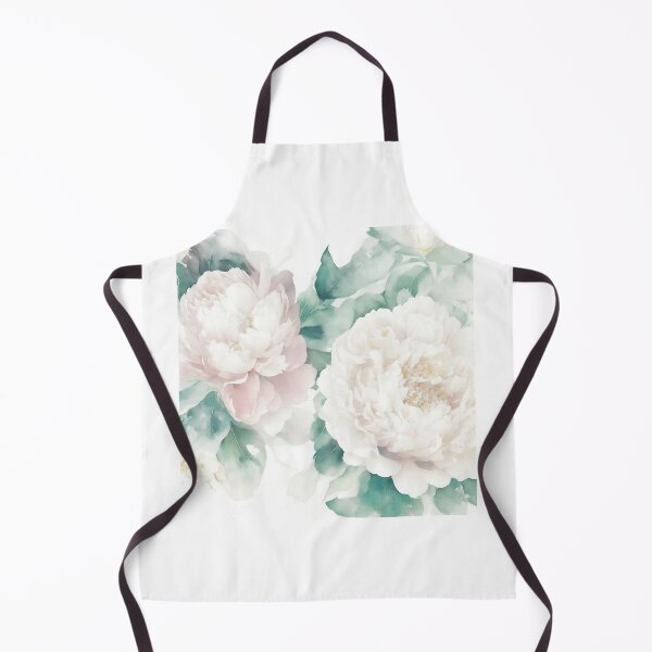 Item preview, Soft white peony flower designed and sold by ArtyBuys.