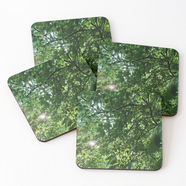 Item preview, Sunlight through green leaves in the magic of shade designed and sold by tshuki.