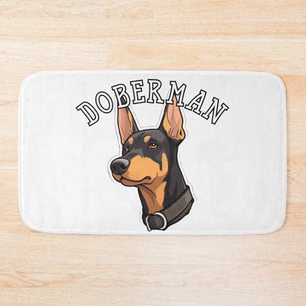Item preview, natural ear Doberman designed and sold by Tee Studio.