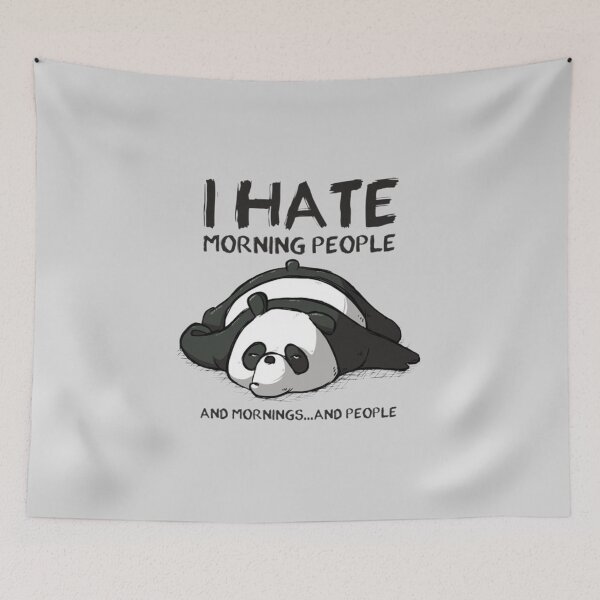 Item preview, I Hate Morning People  designed and sold by DreamDestiny.